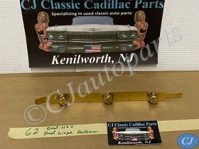 OEM 1961 1962 1963 1964 1965 1966 1967 Cadillac Deville Fleetwood Calais 1961 1962 1963 1964 1965 1966 1967 1968 1969 1970 Cadillac Eldorado HOOD HINGE RETAINER MOUNTING BRACKET #3512383